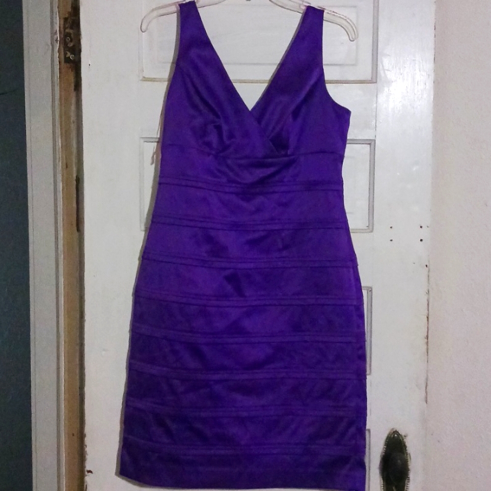 Purple dress